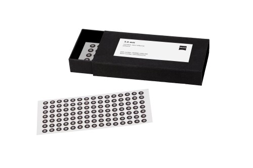 Punktmarken 3,0 mm, uncodiert, retro-reflektierend, 2000 St&uuml;ck Produktbild