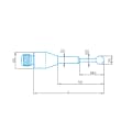 Taster abgesetzt M3, DK0,8 L19 Produktbild
